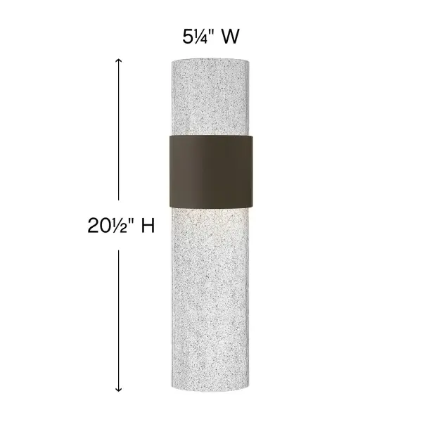 Horizon LED Wall Mount in Buckeye Bronze - Image 4
