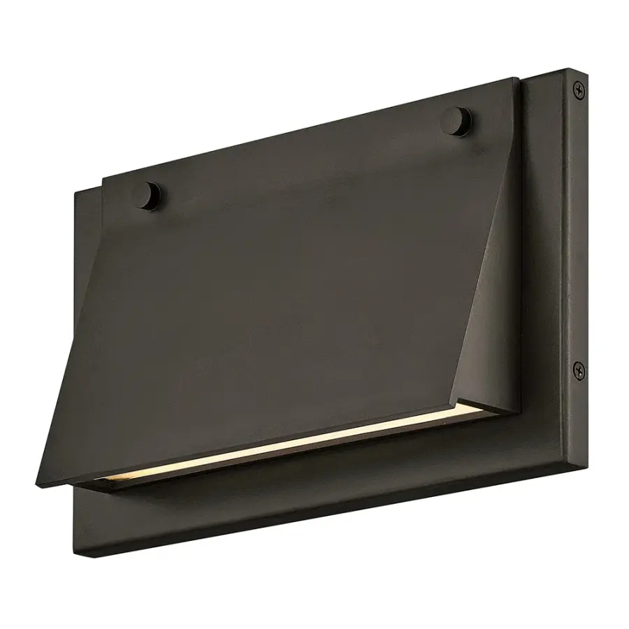 Fold LED Outdoor Wall Sconce in Black Oxide