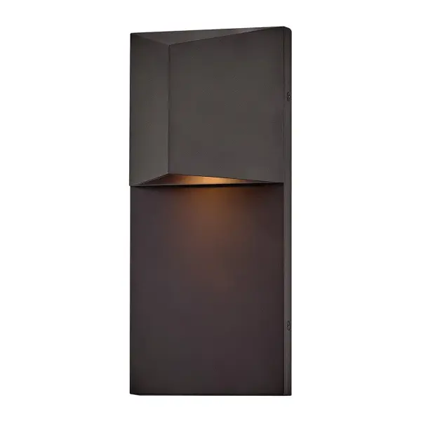 The Treva LED Wall Mount combines architectural minimalism with practical outdoor lighting. Its Dark Sky compliance and wet rating make it ideal for eco-conscious exterior applications, while the refined finish works equally well indoors.
