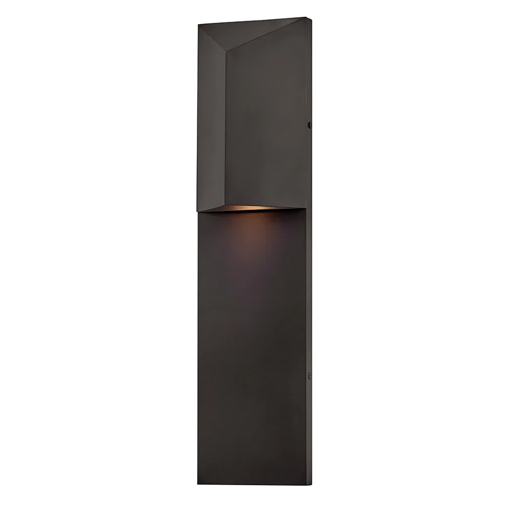 Treva LED Outdoor Wall Sconce in Dark Oxidized Brass