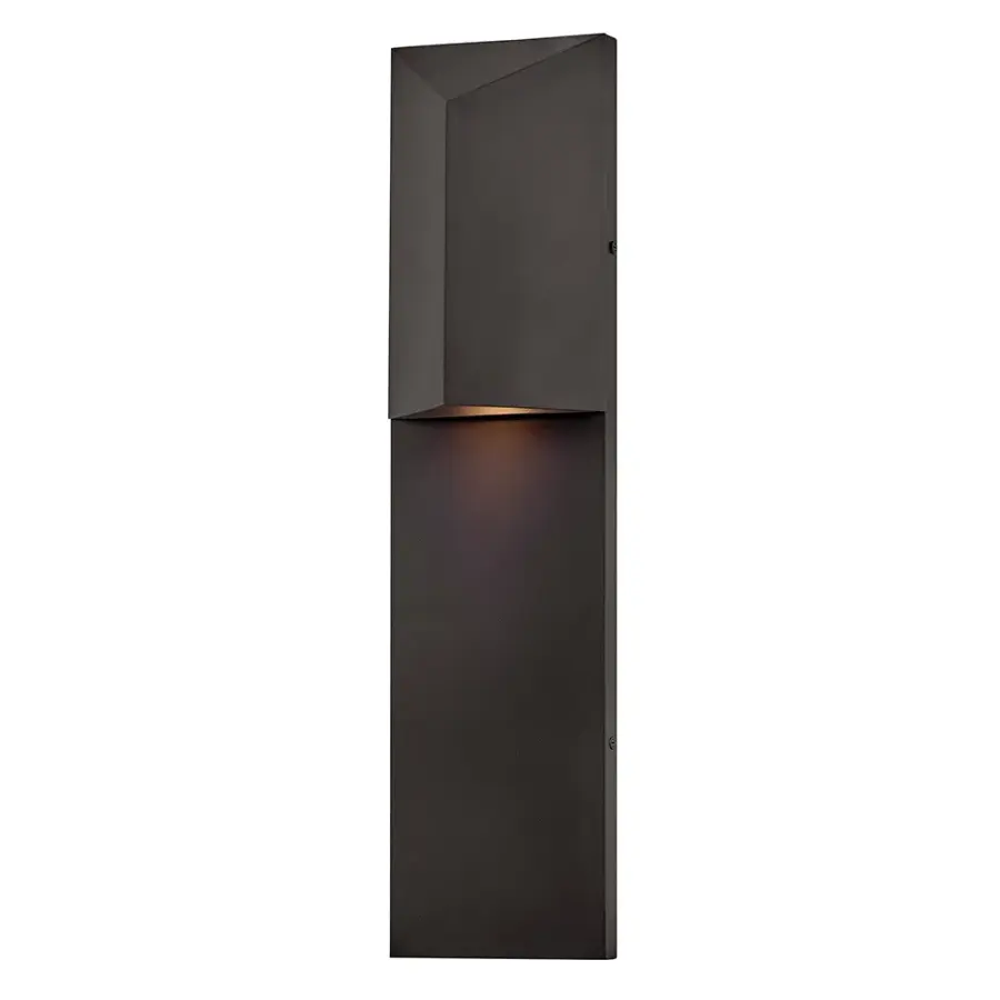 Treva LED Outdoor Wall Sconce in Dark Oxidized Brass