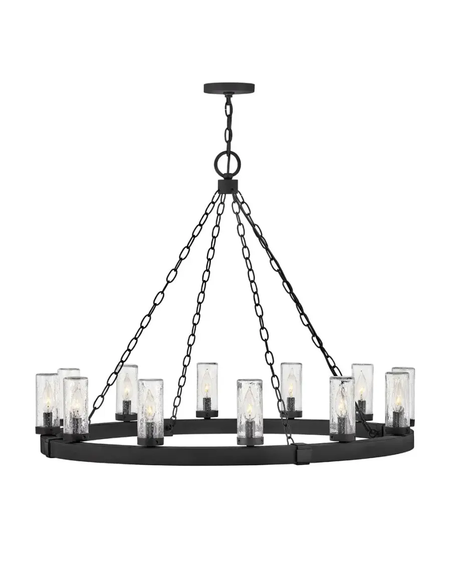 Large Single Tier Chandelier - Image 2