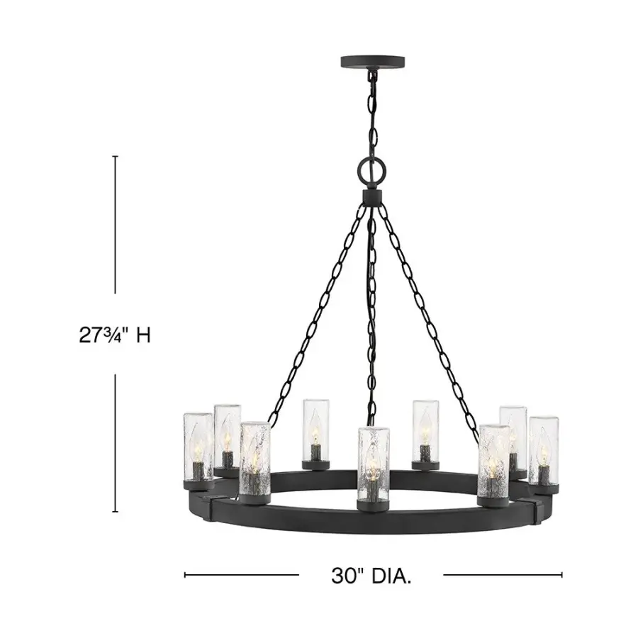 Medium Single Tier Chandelier 12v - Image 2
