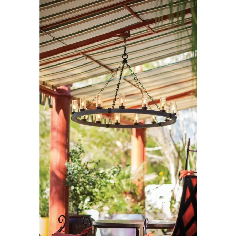 Medium Single Tier Chandelier - Image 5