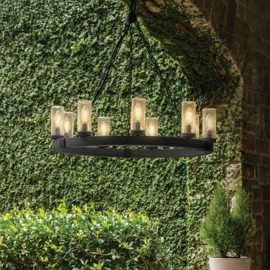 Medium Single Tier Chandelier - Image 8