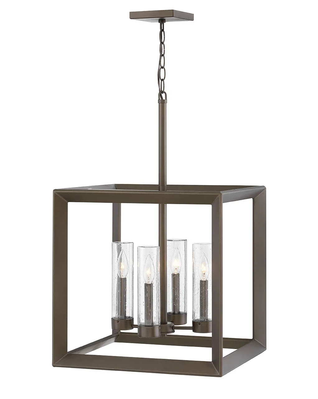 Rhodes LED Chandelier in Warm Bronze