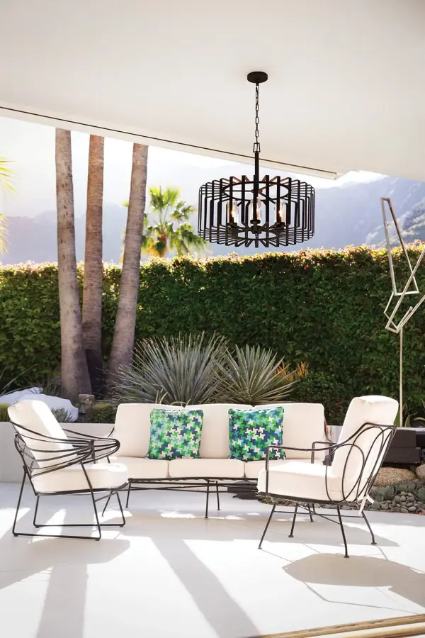 Medium Single Tier Chandelier - Image 8