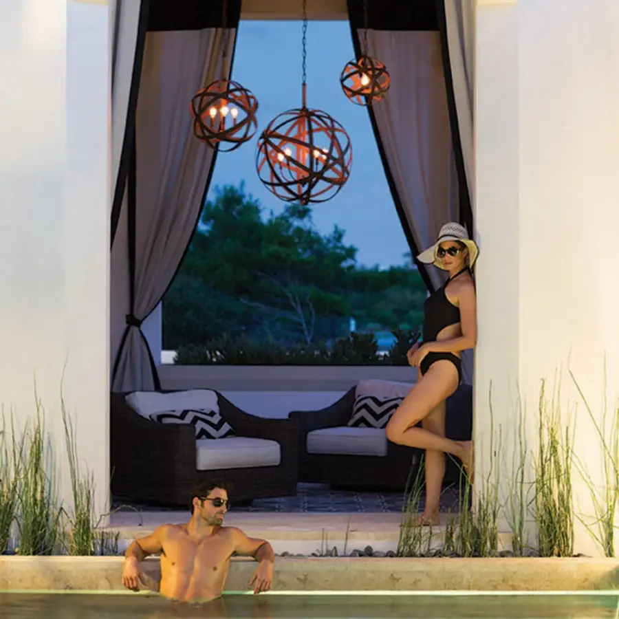 Medium Orb Chandelier - Image 7