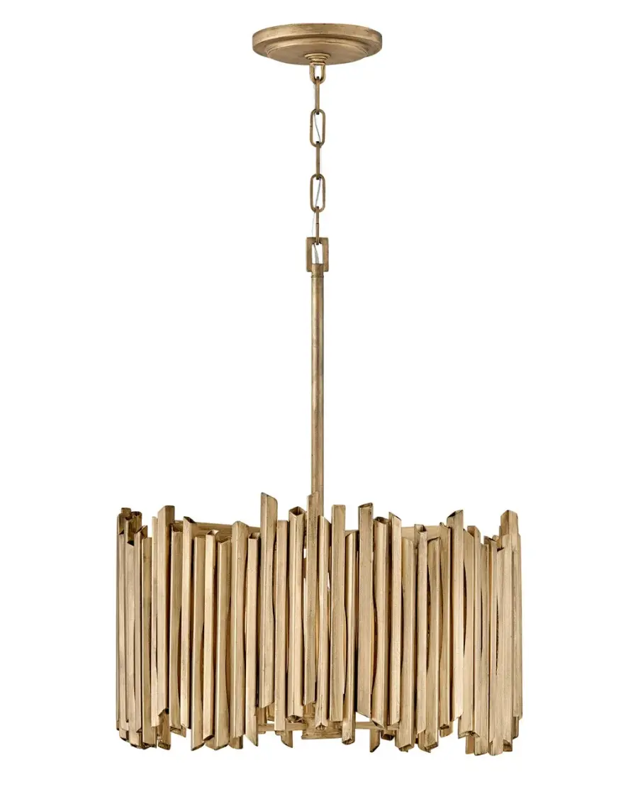 Roca LED Pendant in Burnished Gold - Image 1