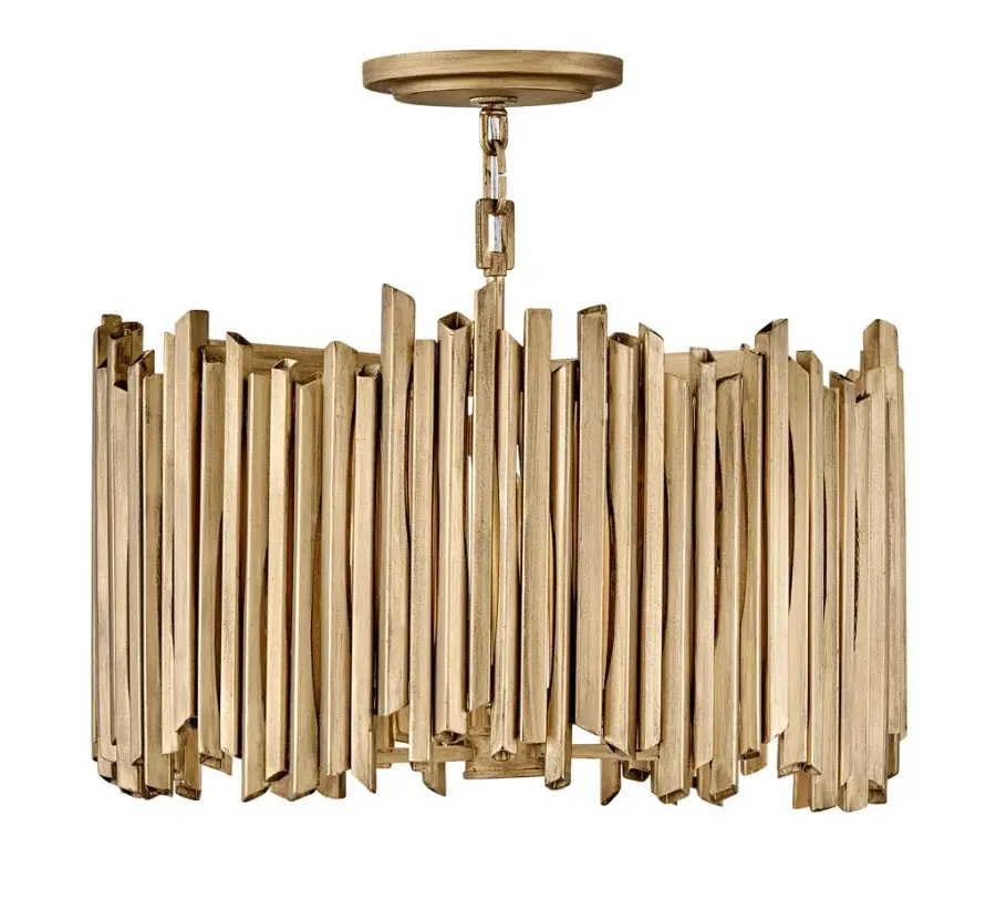 Roca LED Pendant in Burnished Gold - Image 2