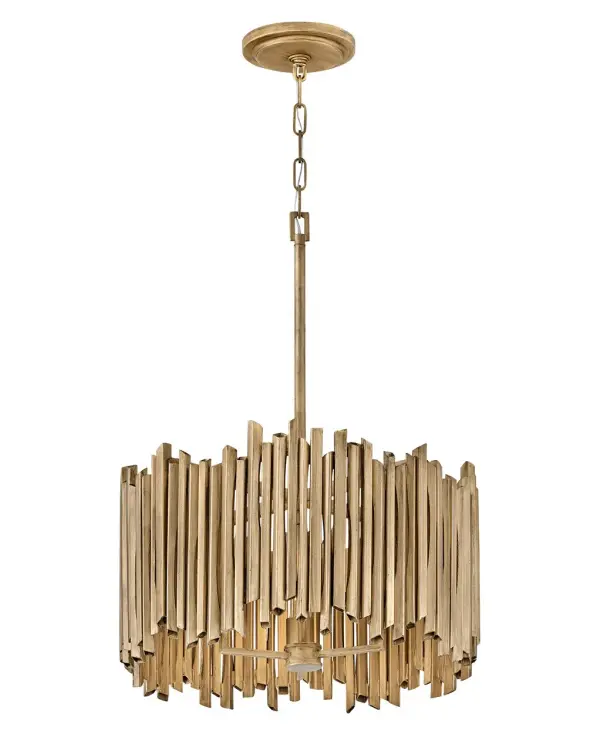 Roca LED Pendant in Burnished Gold - Image 3
