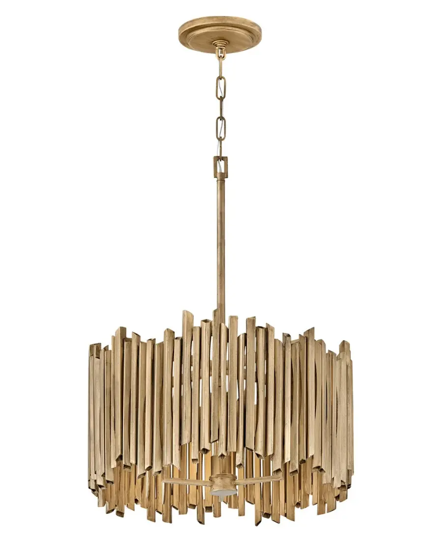 Roca LED Pendant in Burnished Gold - Image 3