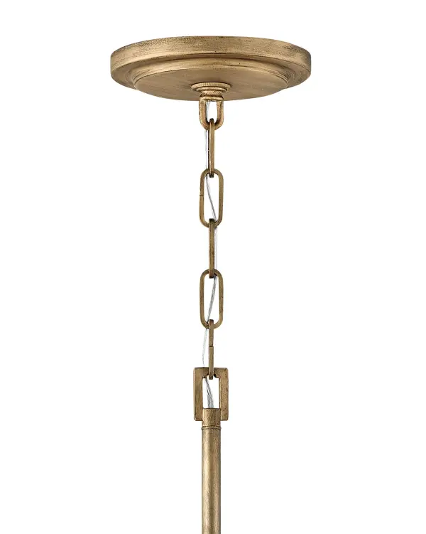 Roca LED Chandelier in Burnished Gold - Image 3