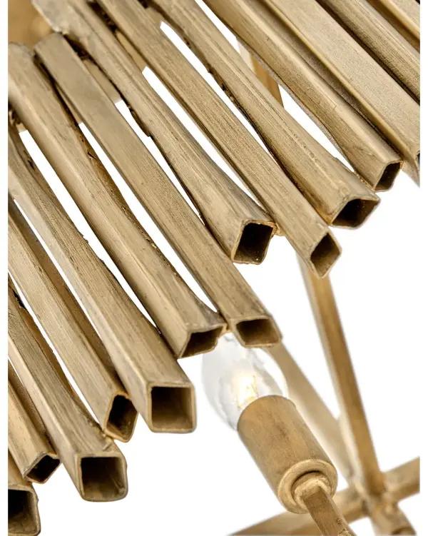Roca LED Chandelier in Burnished Gold - Image 5