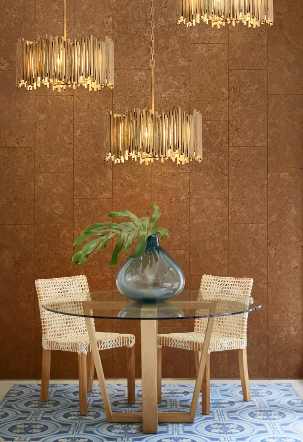 Roca LED Chandelier in Burnished Gold - Image 7