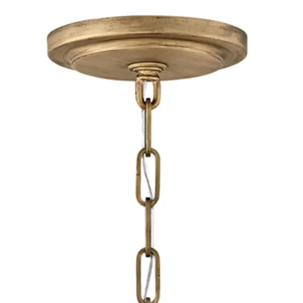 Roca LED Chandelier in Burnished Gold - Image 9
