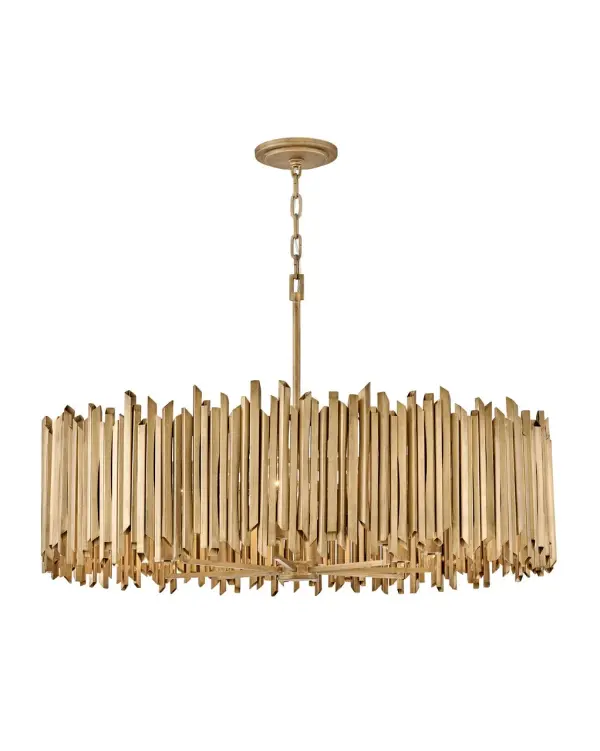 Roca LED Chandelier in Burnished Gold - Image 5