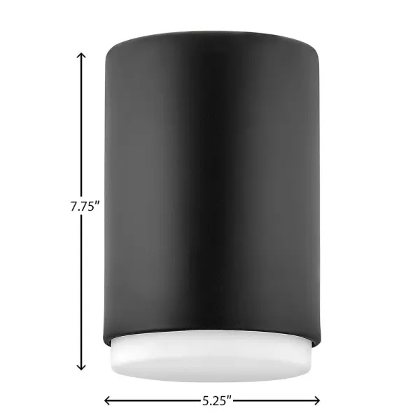 Cedric effortlessly establishes a calm, cool and collected presence. Its sleek silhouette is sheathed in a lustrous finish. The robust light output, emanating through deluxe etched opal glass, ensures this modern design delivers on style and substance. - alternate view