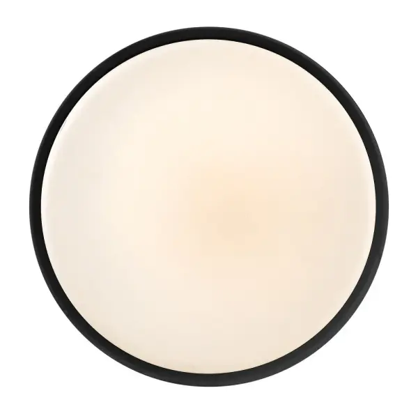 Cedric LED Semi-Flush Mount in Black - Image 5