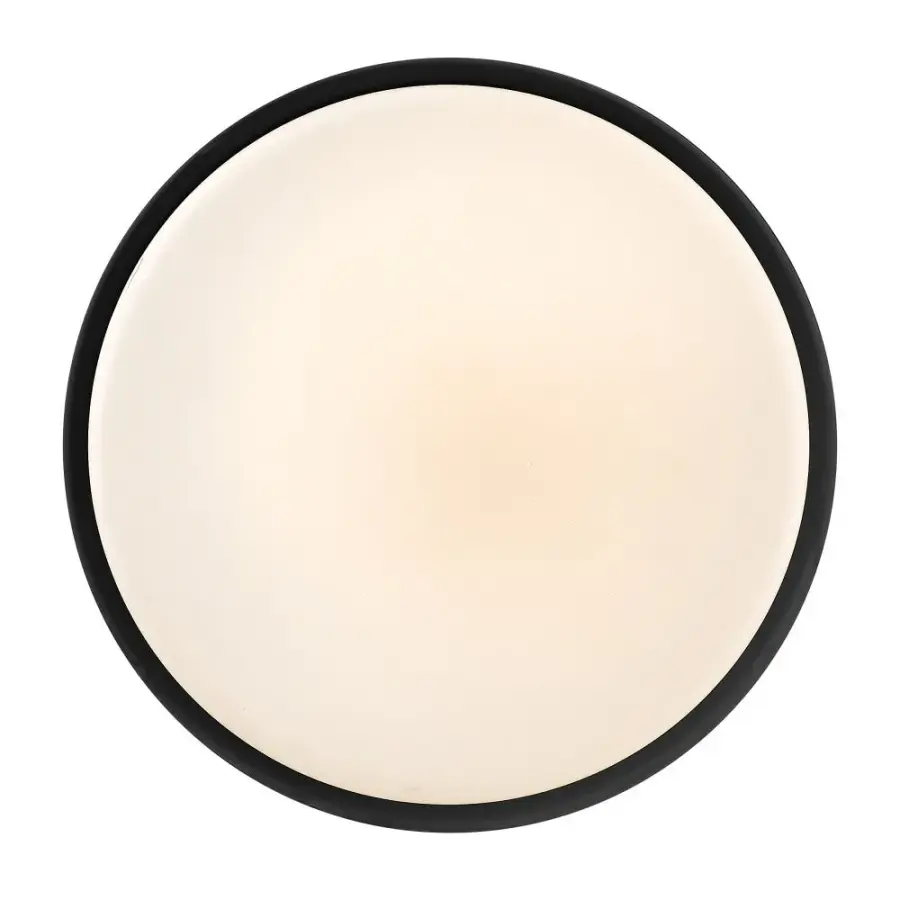 Cedric LED Semi-Flush Mount in Black - Image 5