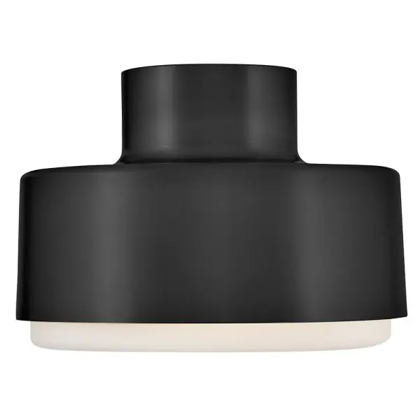 Cedric LED Semi-Flush Mount in Black - Image 6