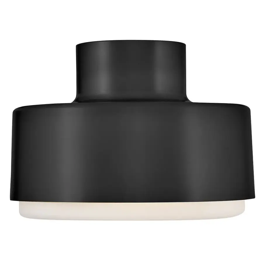 Cedric LED Semi-Flush Mount in Black - Image 6