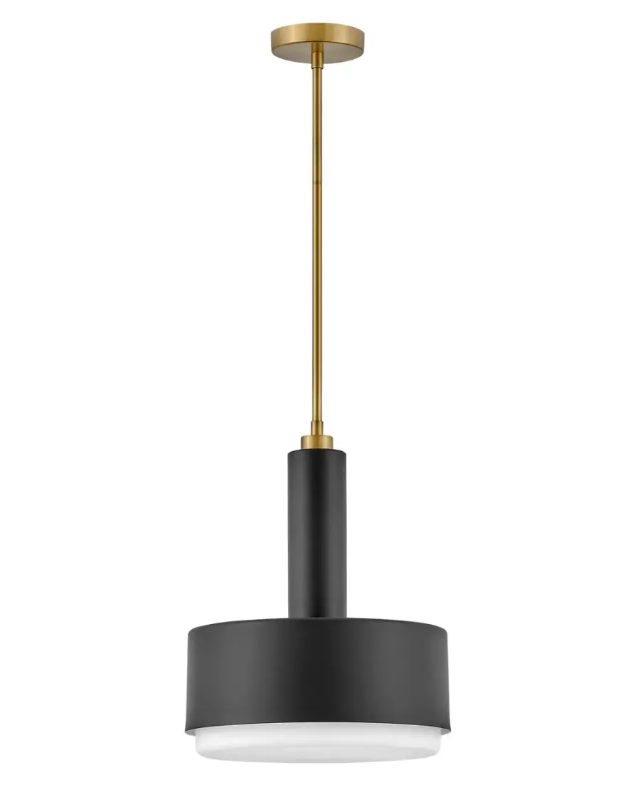 Cedric LED Pendant in Black - Image 1
