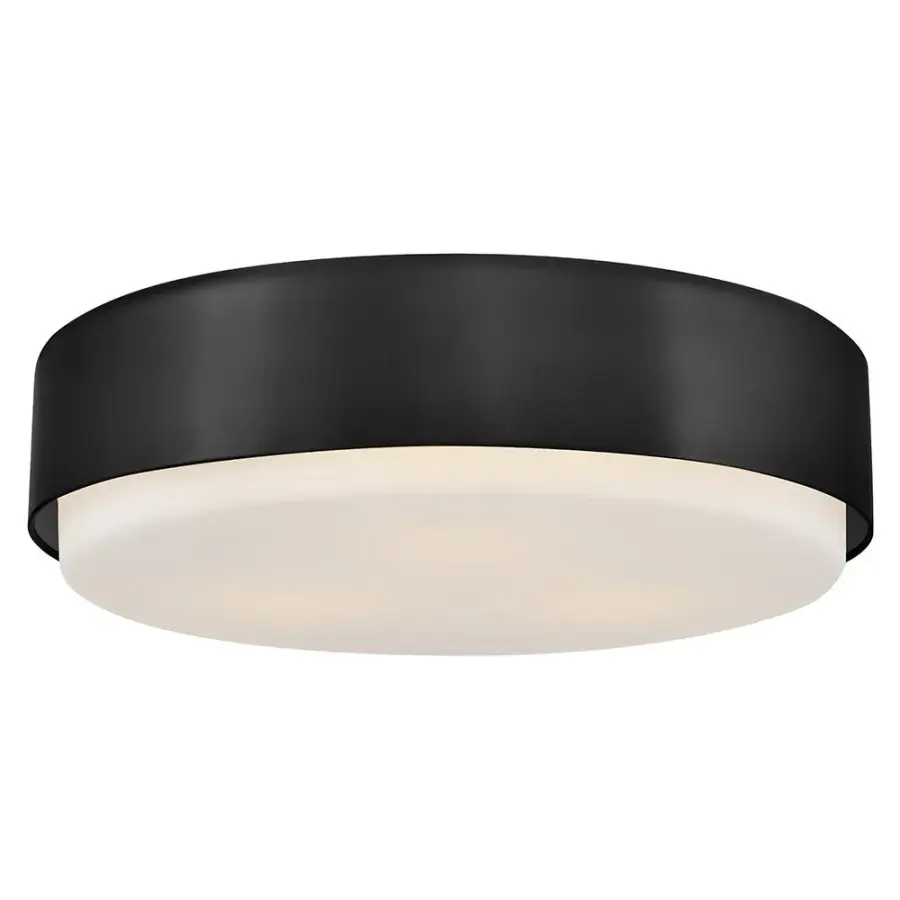 Cedric LED Flush Mount in Black - Image 1