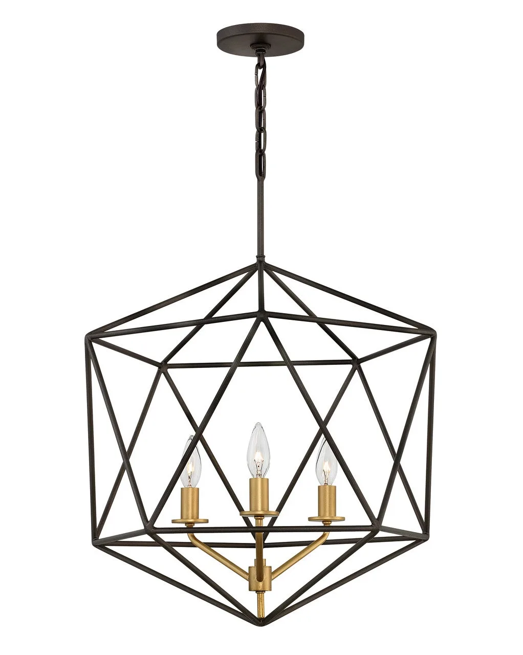 Astrid LED Pendant in Metallic Matte Bronze