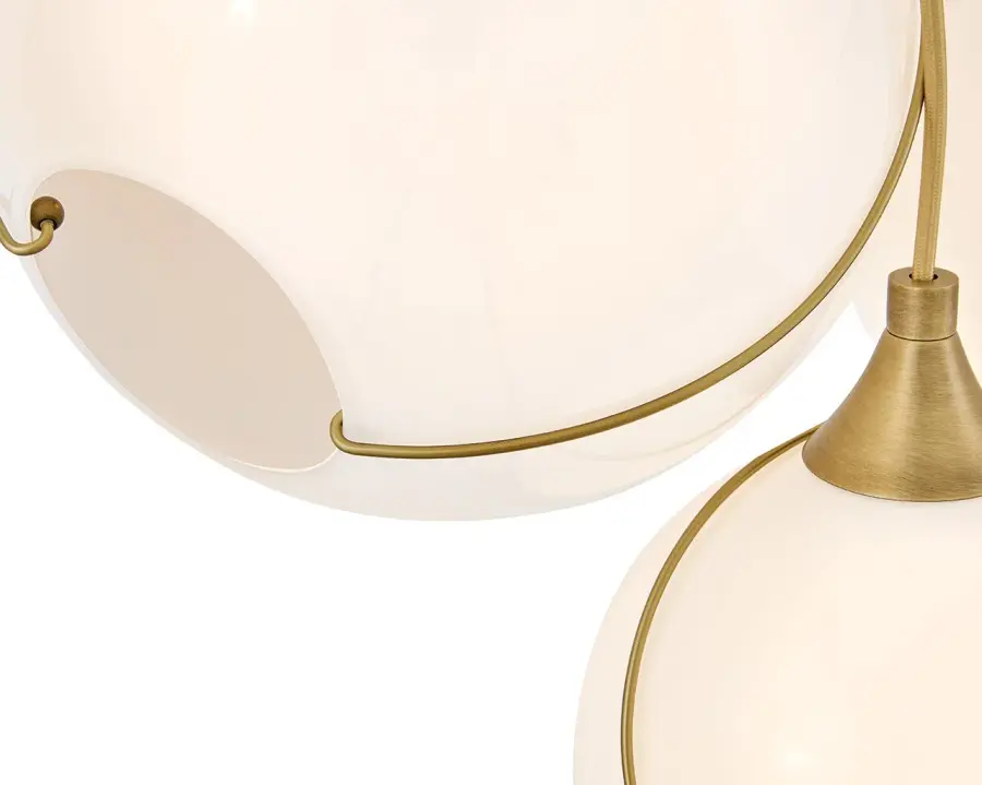 Large Three Light Pendant - Image 3