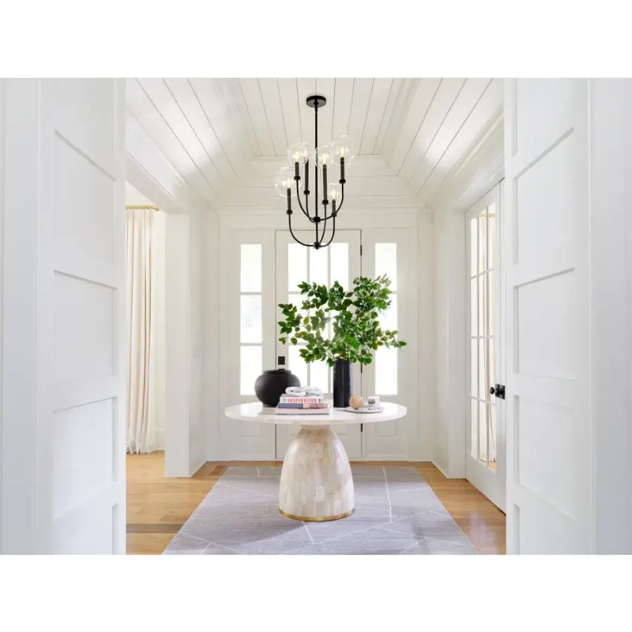 Alchemy 6-Light LED Pendant in Black - Image 9