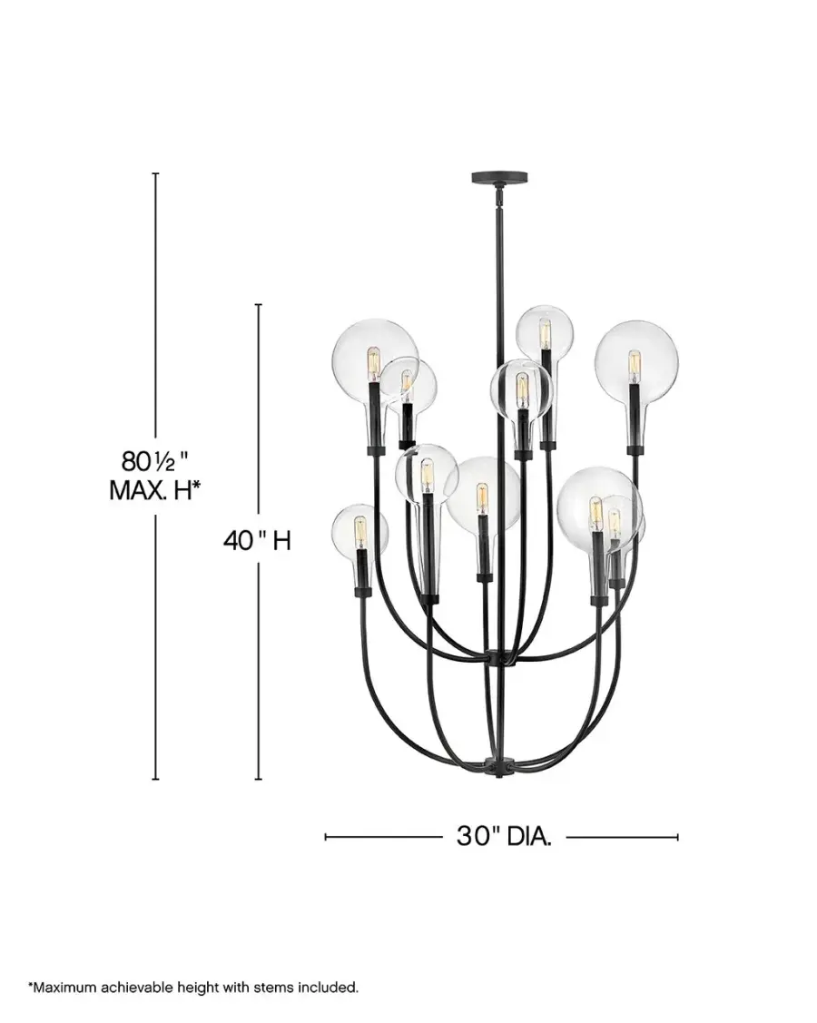Medium Multi Tier Chandelier - Image 2