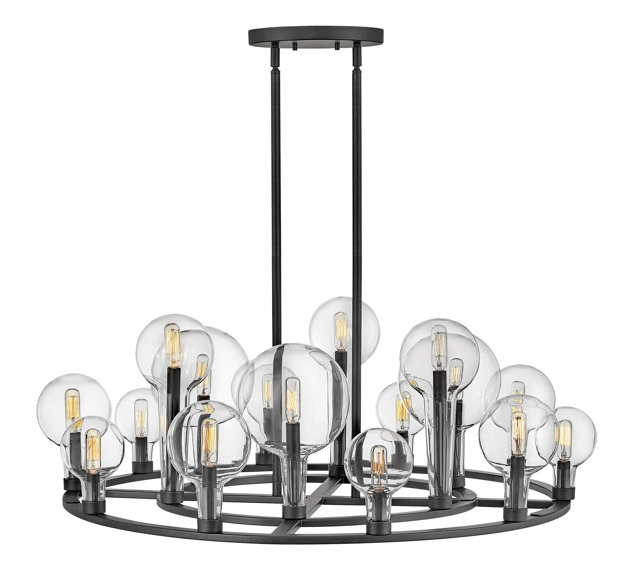 Alchemy LED Chandelier in Black