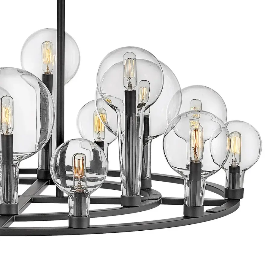 Large Single Tier Chandelier - Image 3