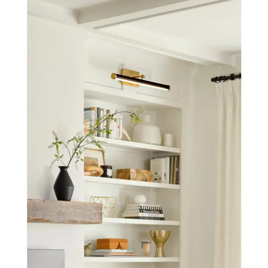 Regis LED Accent Light in Heritage Brass - Image 6