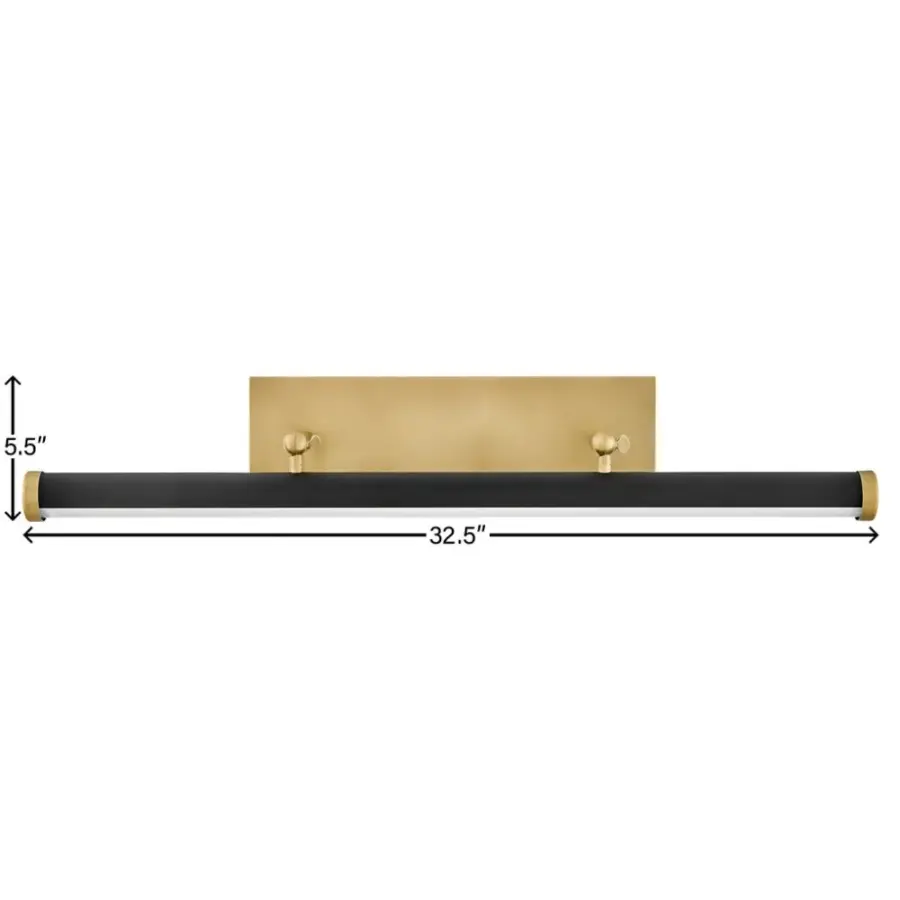 Regis LED Accent Light in Heritage Brass - Image 7