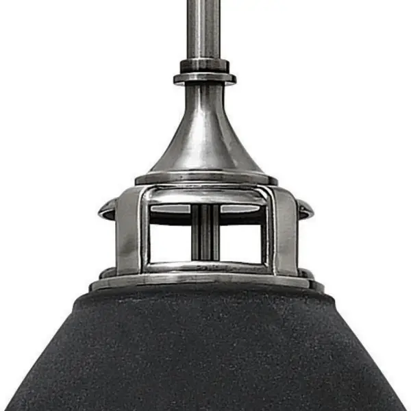 Amelia LED Pendant in Aged Zinc - Image 4