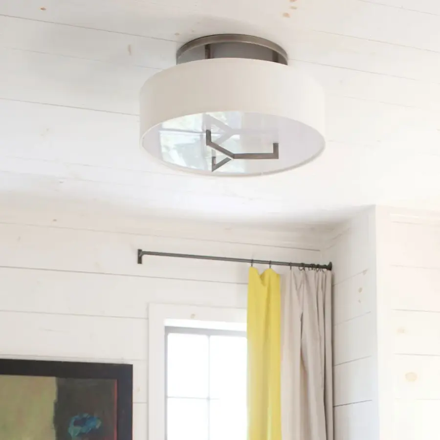 Large Semi-Flush Mount - Image 3