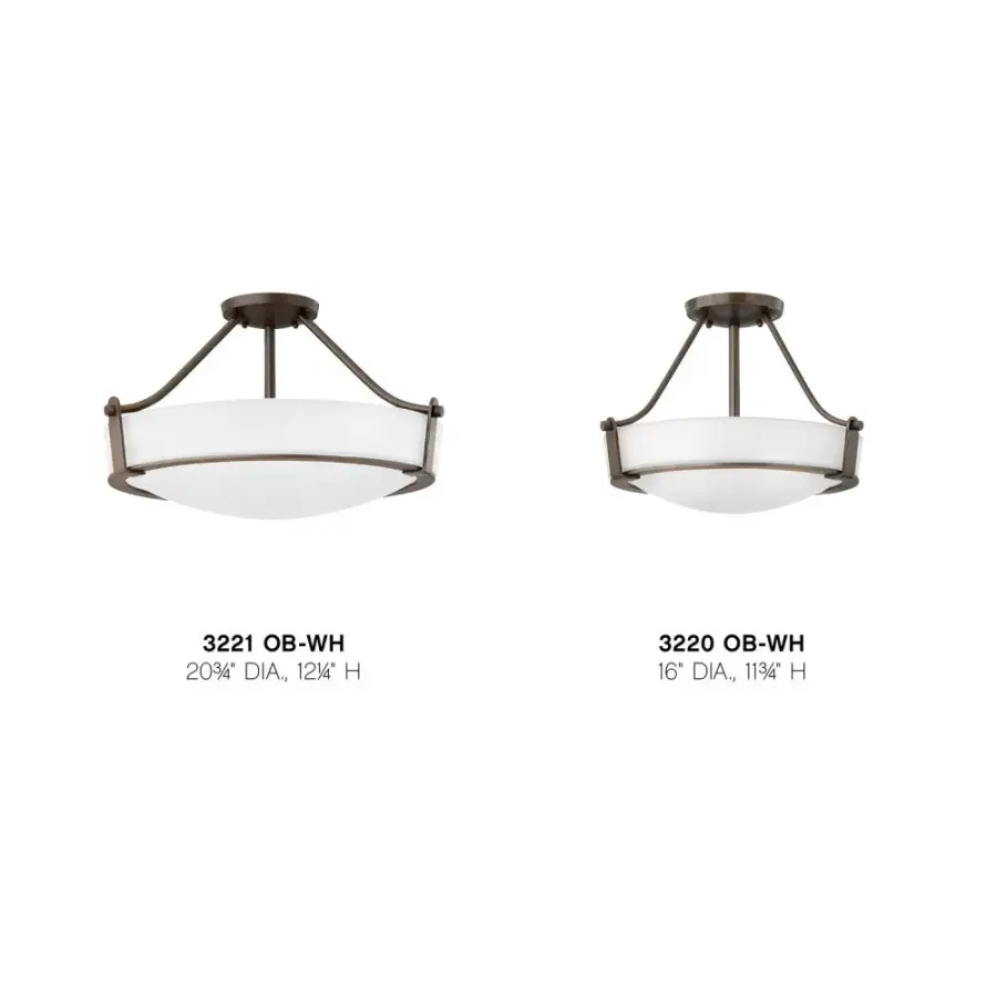 Medium Semi-Flush Mount - Image 3