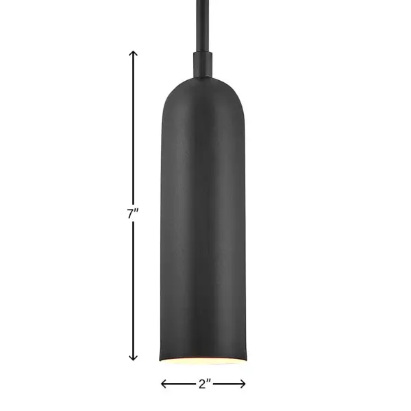 Slim and sleek, Dax is a streamlined integrated LED design. Available in either Heritage Brass or Black finish options, its petite size offers powerful lighting. The contemporary silhouette easily enhances any space with a dash of modern flair. - alternate view