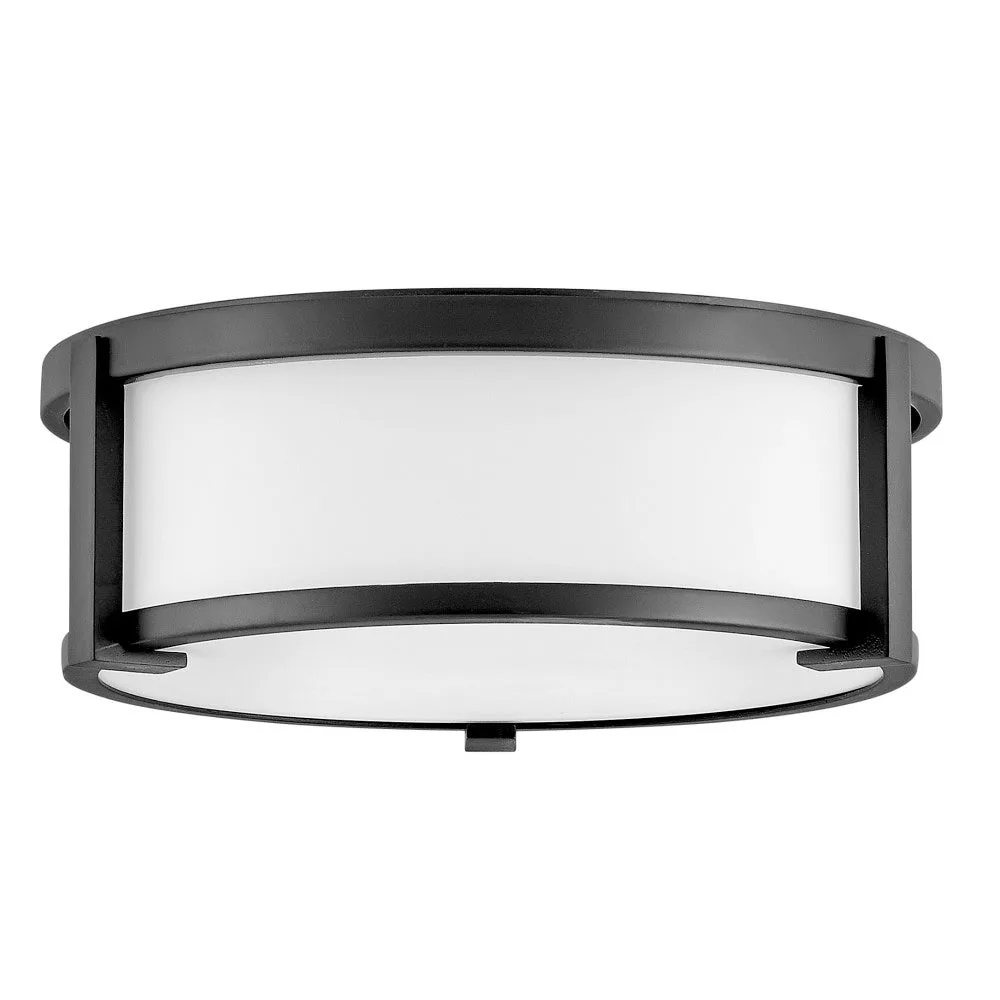 Lowell LED Flush Mount in Black