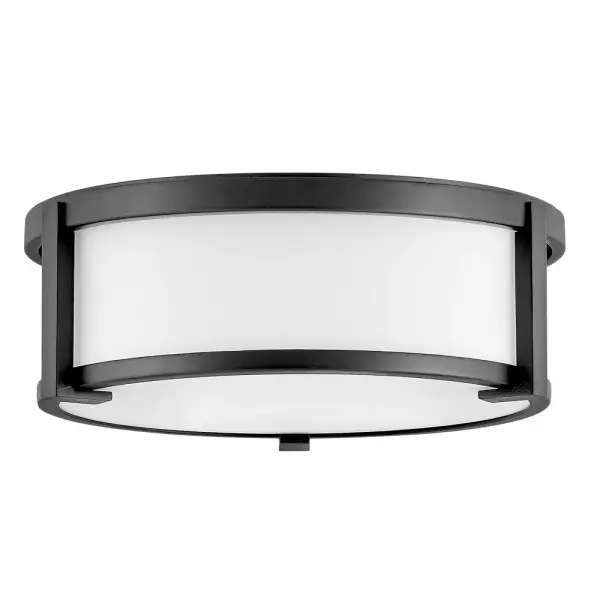 Lowell LED Flush Mount in Black - Image 1