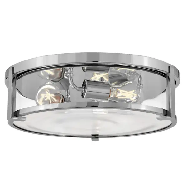 Lowell is a transitional design with clean lines and a subtle midcentury modern overtone. Robust cast L-bracket details combine with a twist lock system to maintain a sleek appearance that fits any décor.