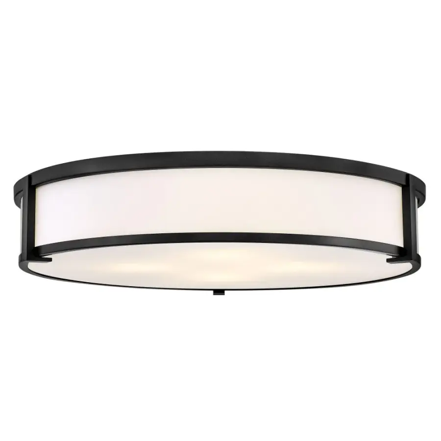 Lowell LED Flush Mount in Black - Image 1