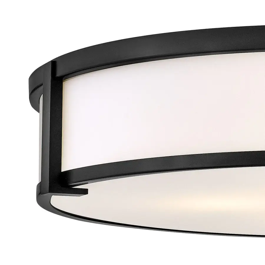 Lowell LED Flush Mount in Black - Image 3
