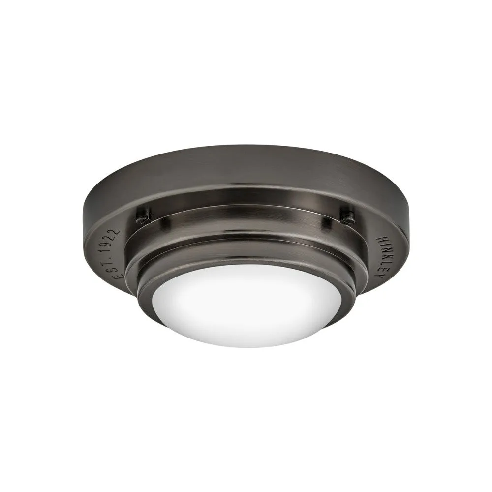 Porte LED Flush Mount or Sconce in Black Oxide