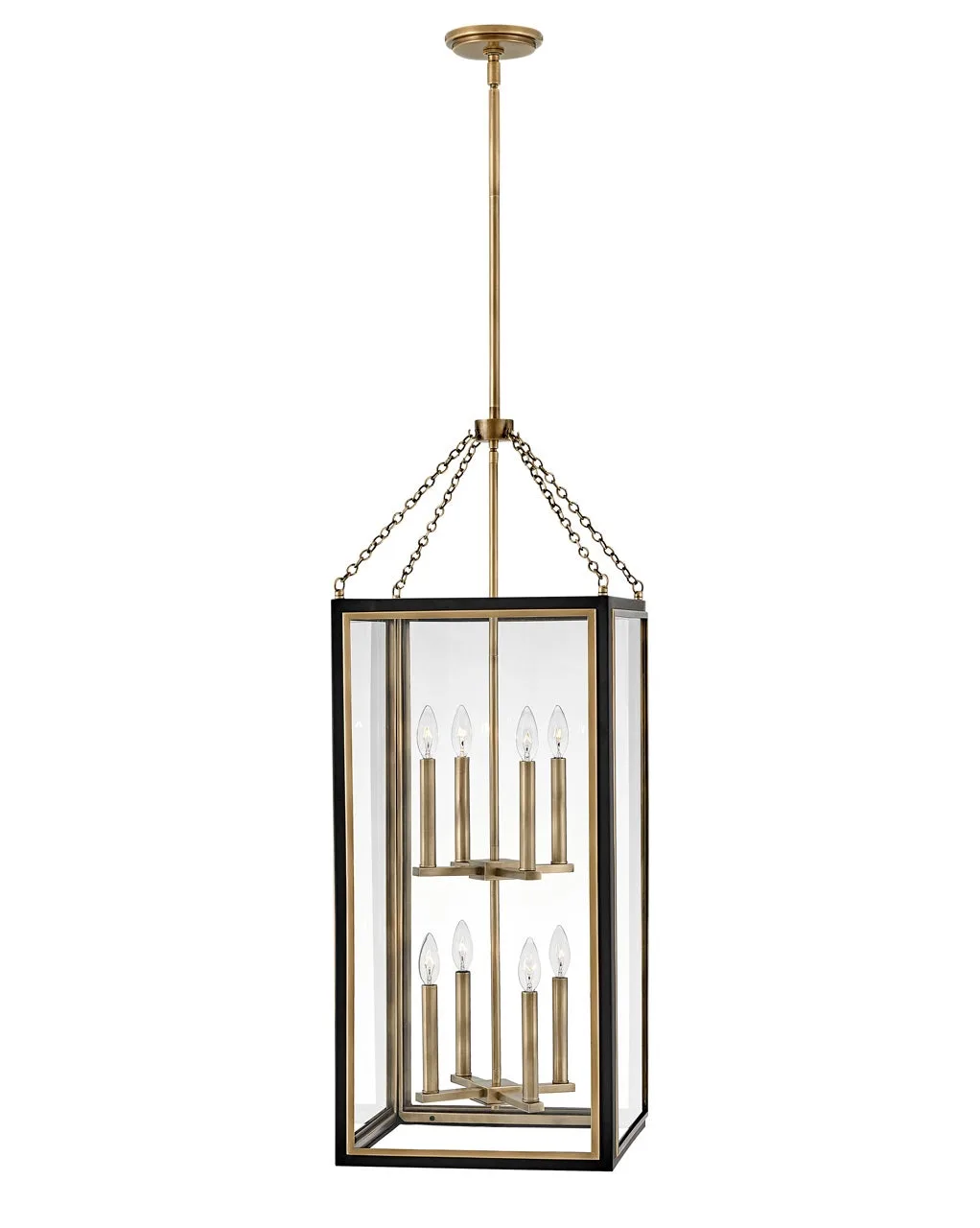 Shaw LED Pendant in Black