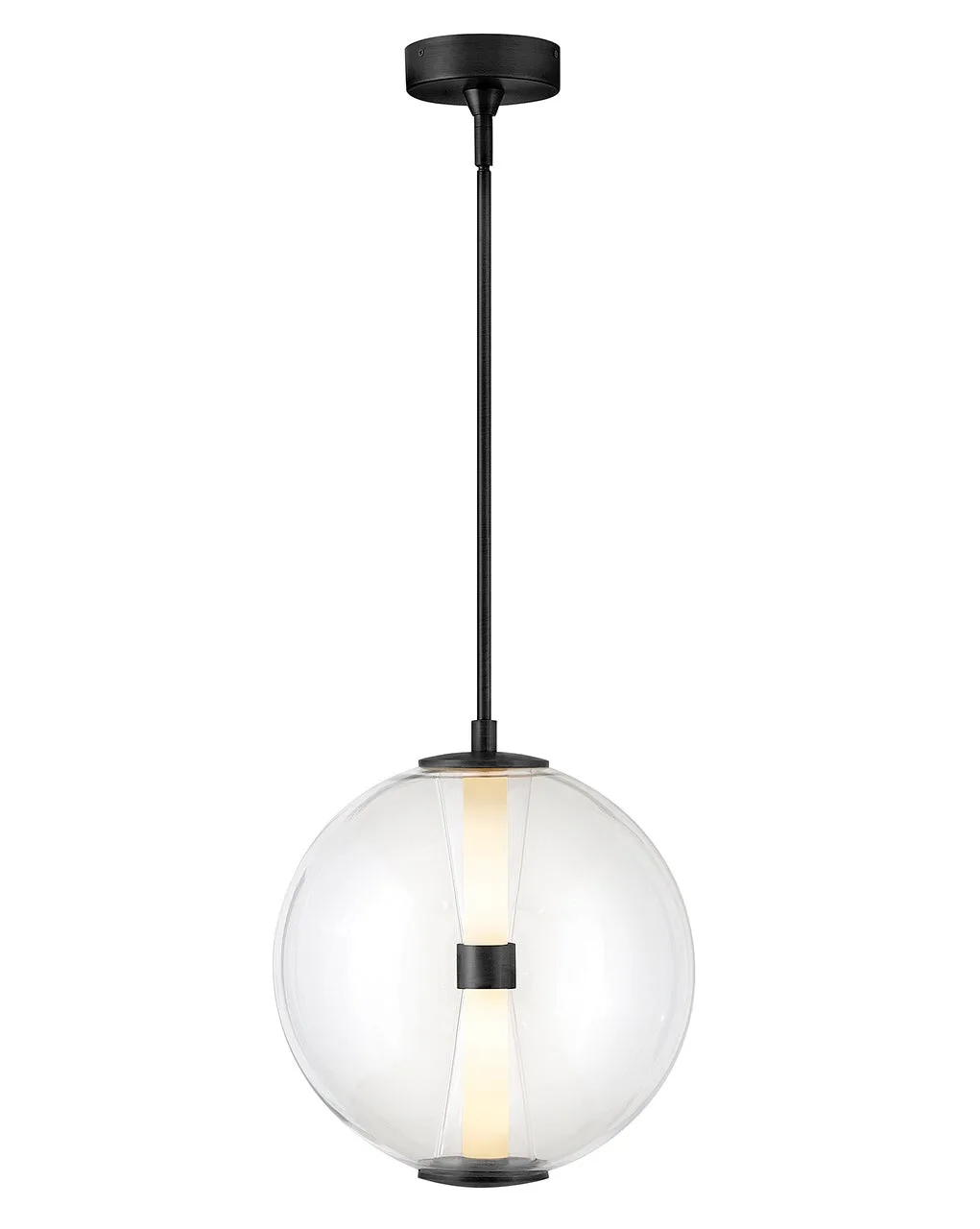 Elin LED Pendant in Black