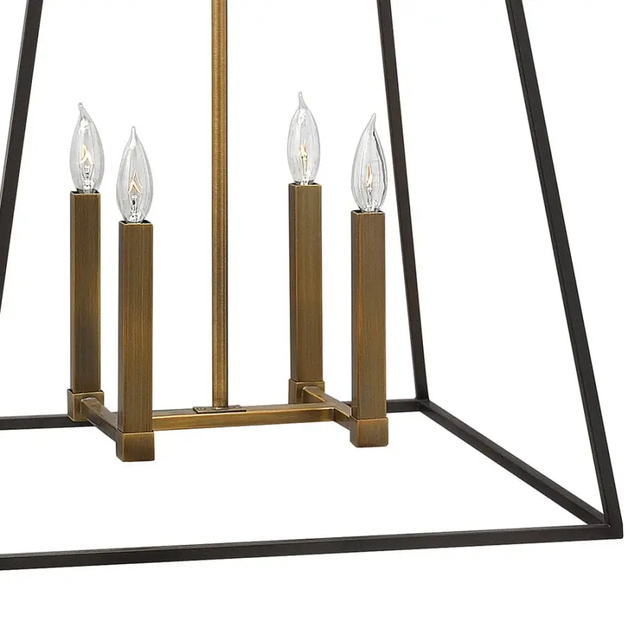 Fulton 4-Light LED Pendant in Bronze - Image 3