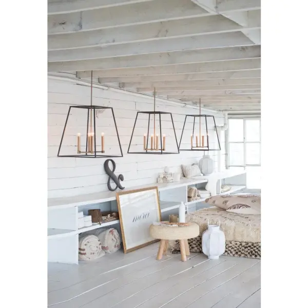 Fulton 4-Light LED Pendant in Bronze - Image 5